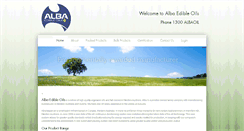 Desktop Screenshot of albaoil.com.au